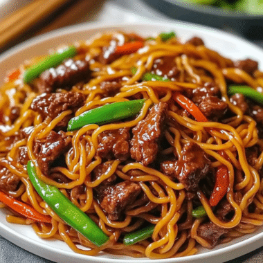 Beef Lo Mein 1 1