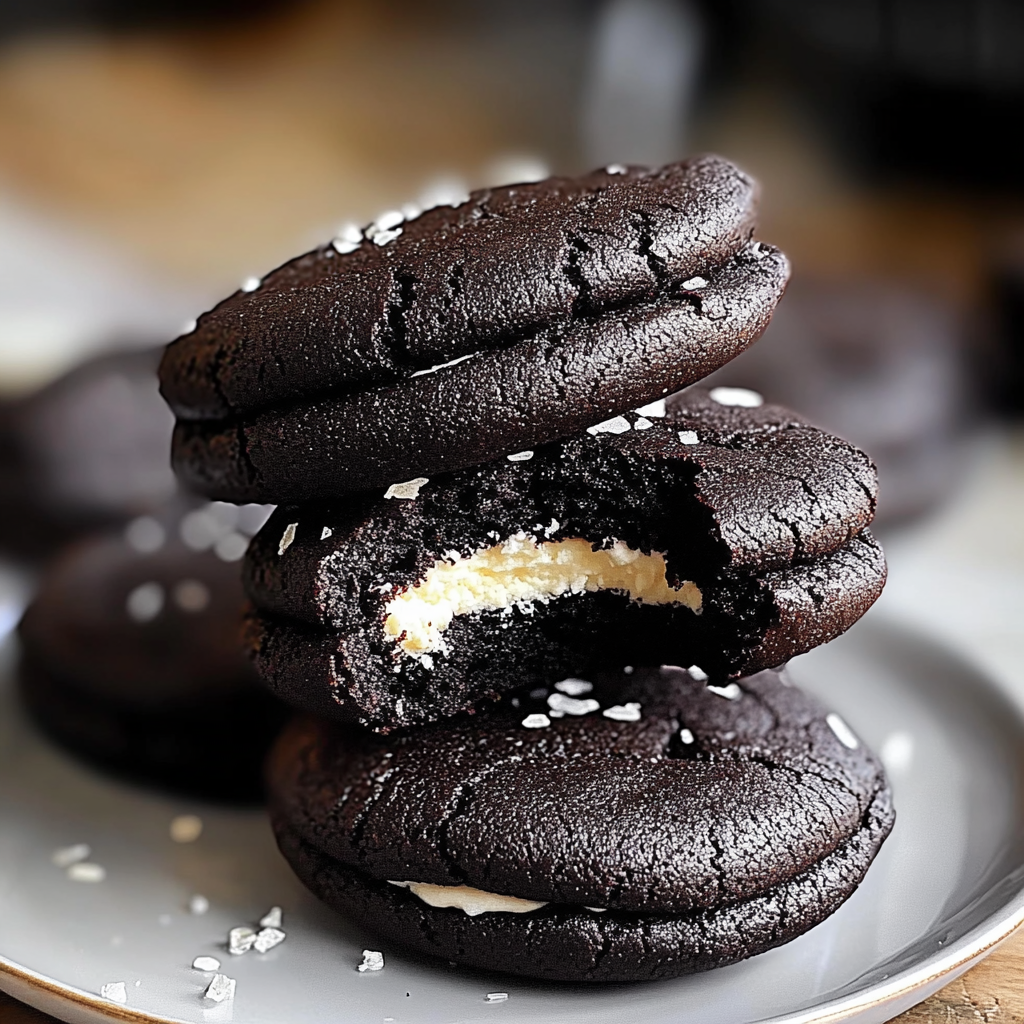 Black Velvet Cheesecake Cookies 1