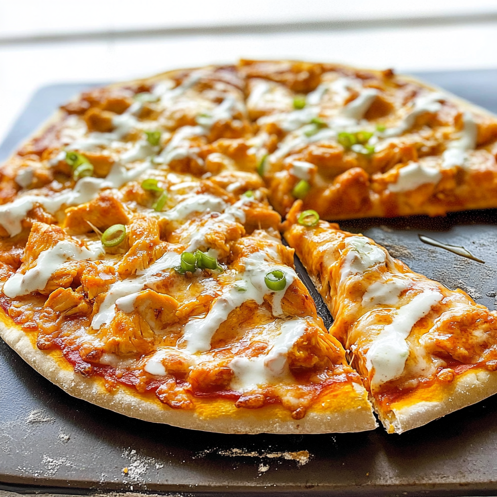 Buffalo Chicken Pizza 1