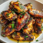 Cajun Garlic Chicken Wings 1