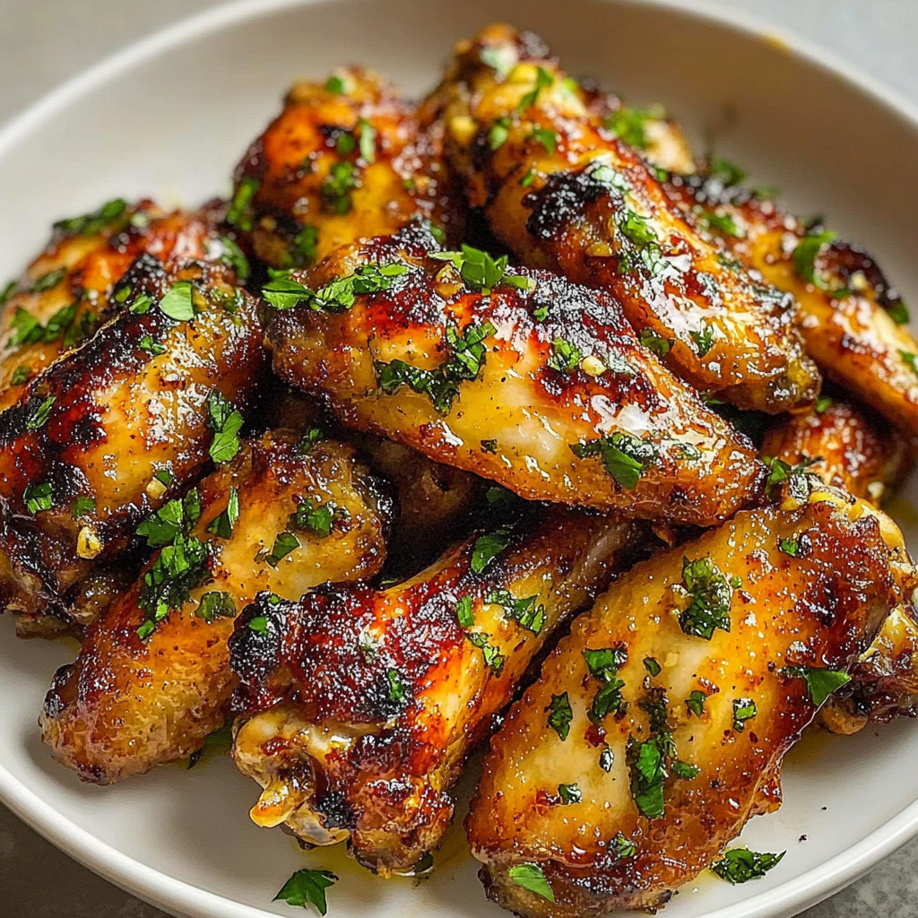 Cajun Garlic Chicken Wings