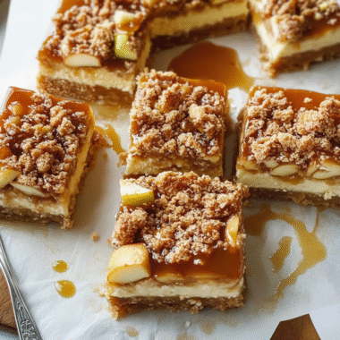 Caramel Apple Cheesecake Bars 29 Caramel Apple Cheesecake Bars 1