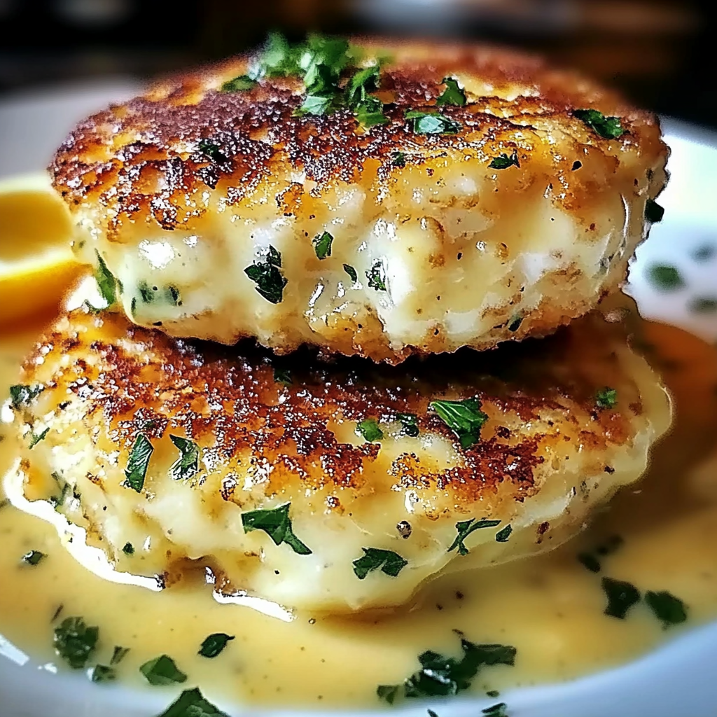 Cheddar Bay Crab Cakes