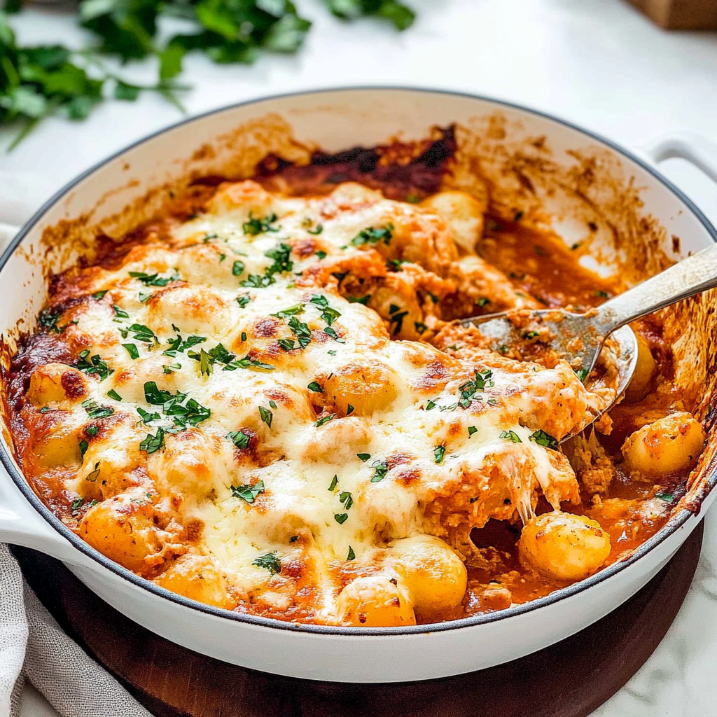 Cheesy Gnocchi Casserole 1