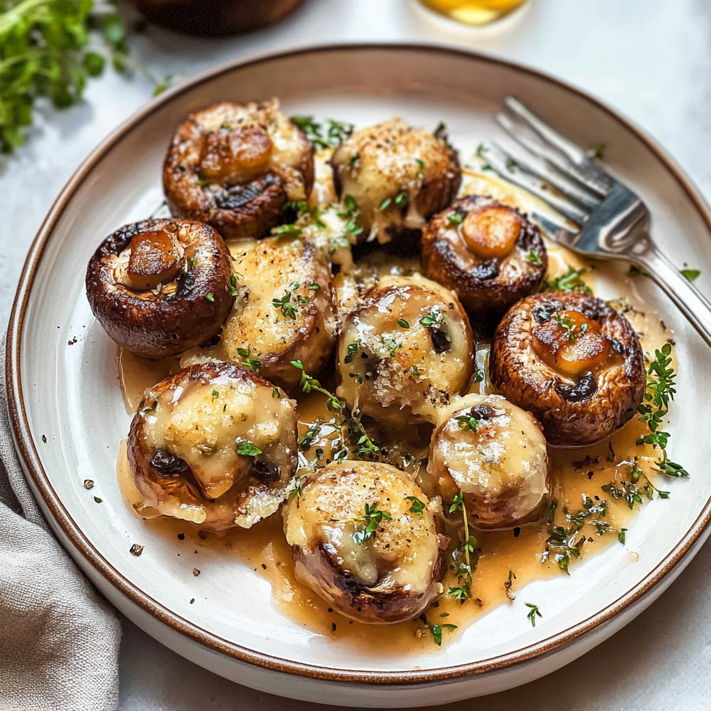 Cheesy Mushroom 18 Cheesy Mushroom