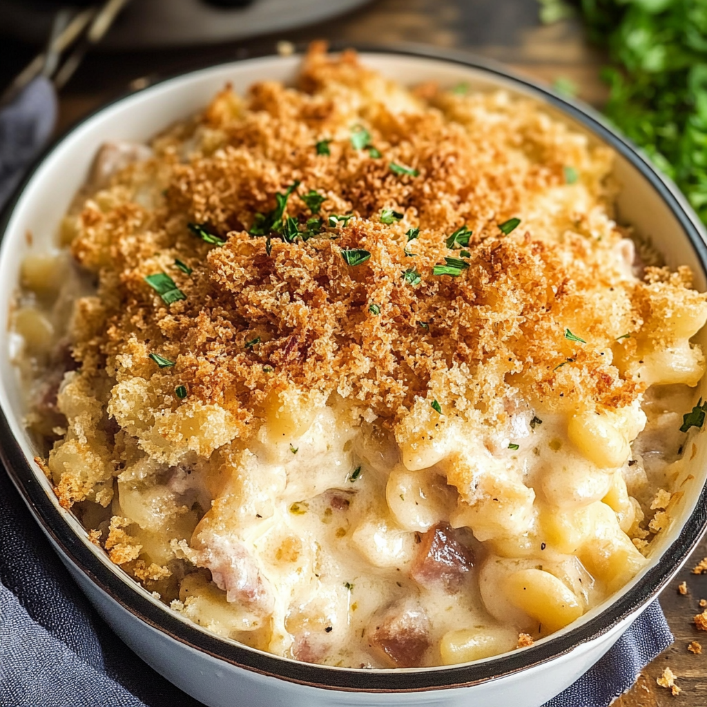Chicken Cordon Bleu Casserole