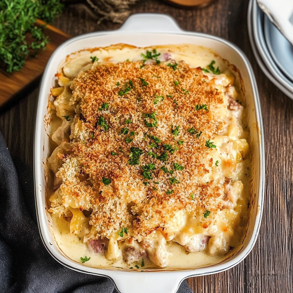 Chicken Cordon Bleu Casserole