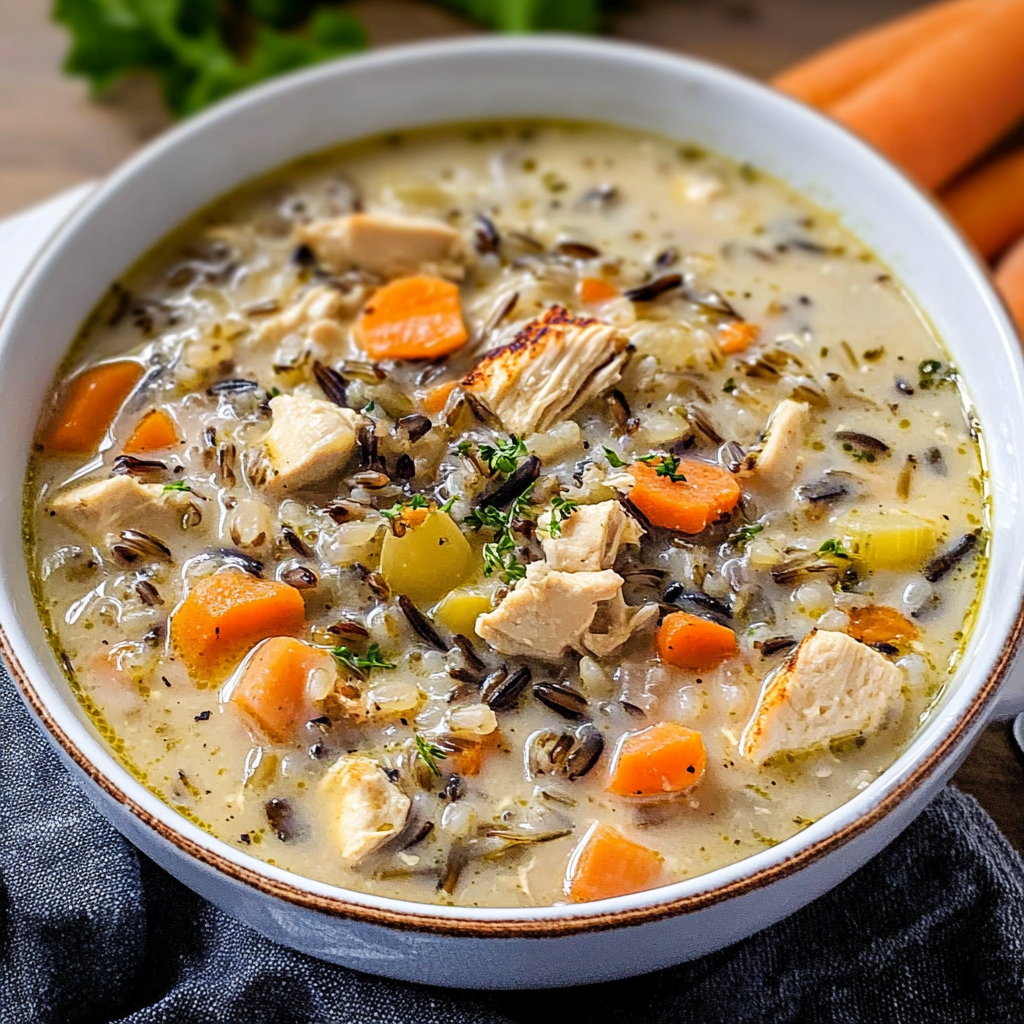 Chicken Wild Rice Soup 1