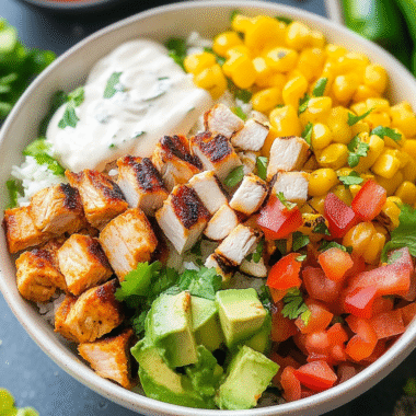 Chipotle Chicken Burrito Bowl 1