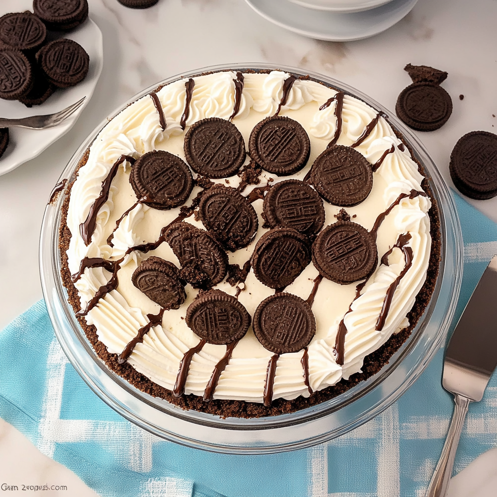 Chocolate Oreo Pie 20 Chocolate Oreo Pie