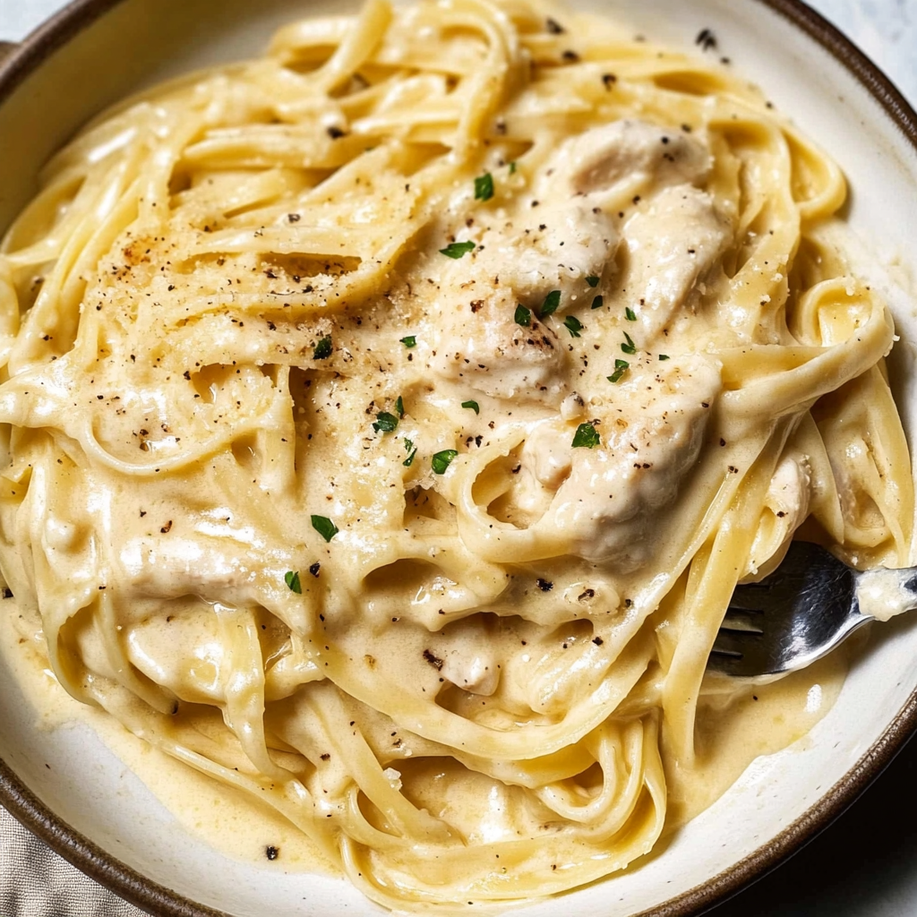 Classic Chicken Alfredo Pasta