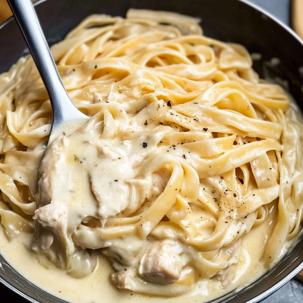 Classic Chicken Alfredo Pasta