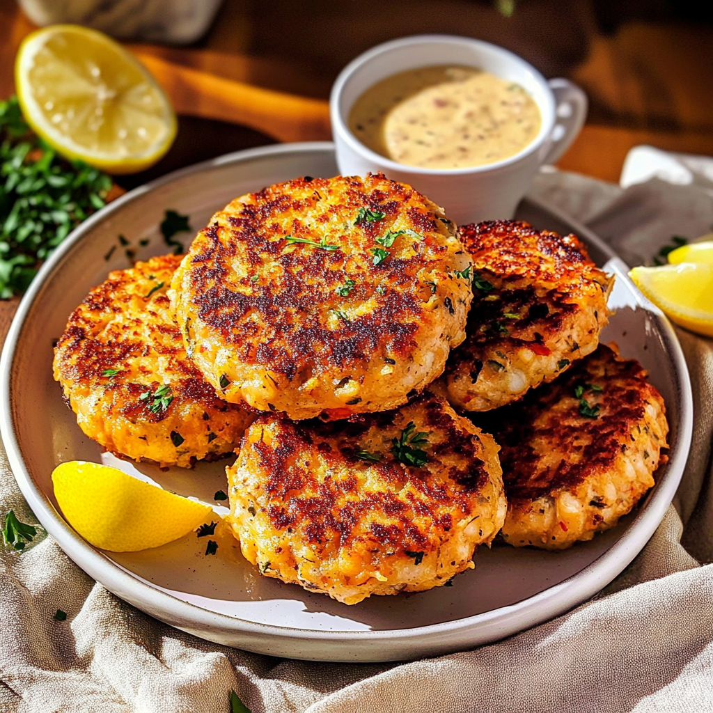 Crab Cakes with Remoulade Sauce 1