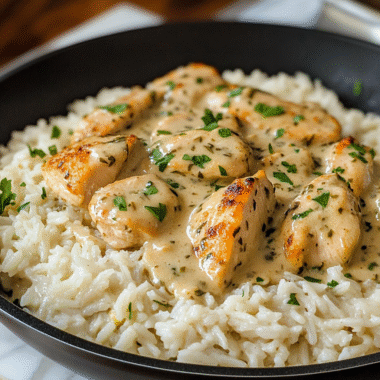 Creamy Herb Chicken Basmati Rice 1 1