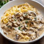 Creamy Mushroom Stroganoff 1