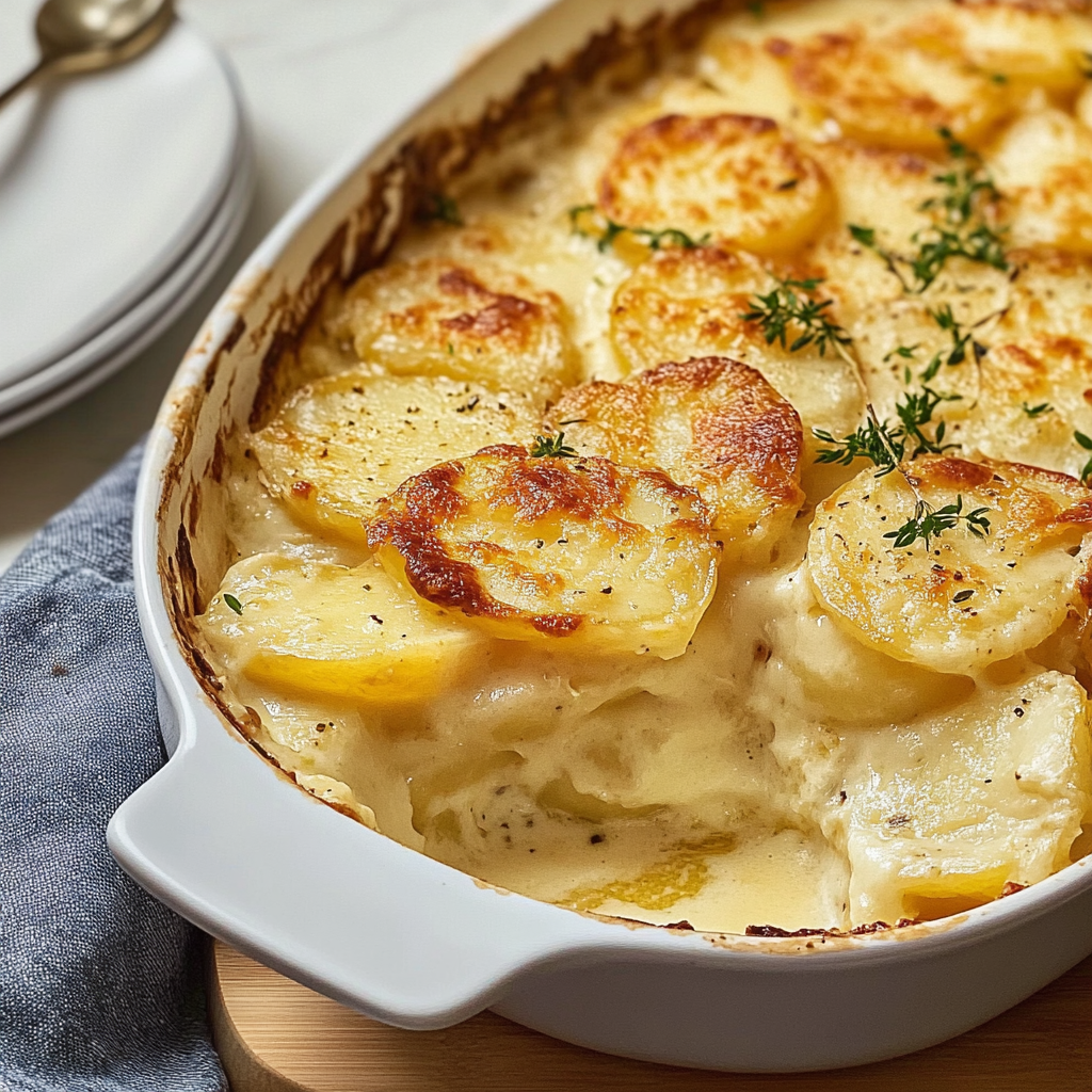 Creamy Scalloped Potatoes 1