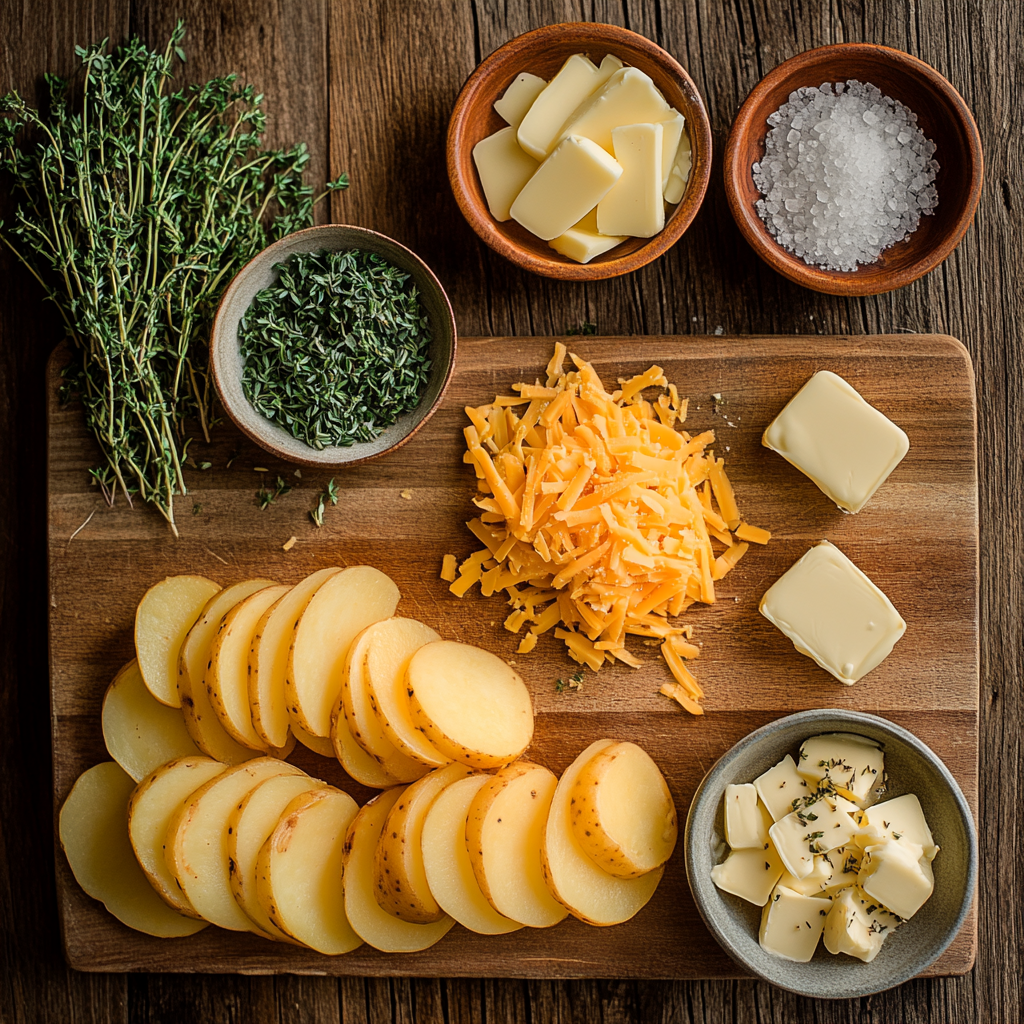 Creamy Scalloped Potatoes 21 Creamy Scalloped Potatoes ingredients