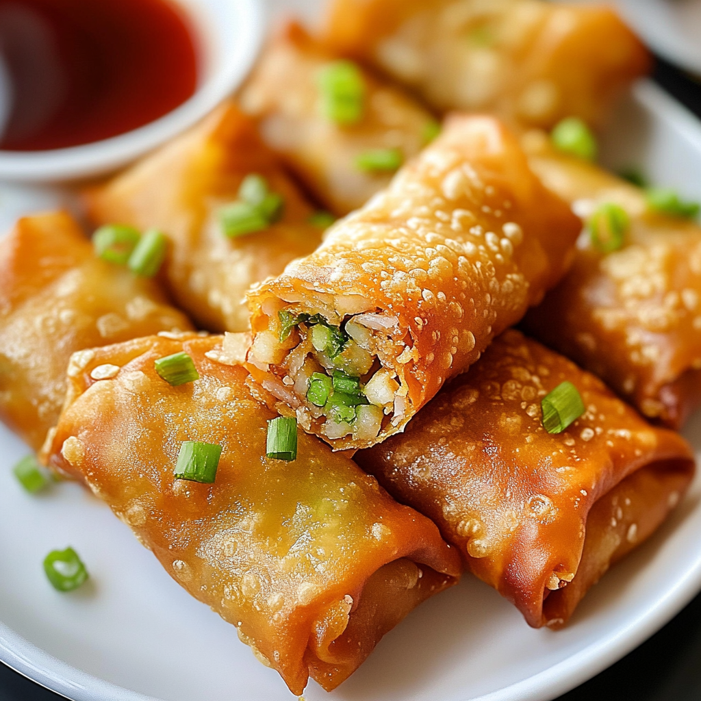 Crispy Chicken Egg Rolls 1
