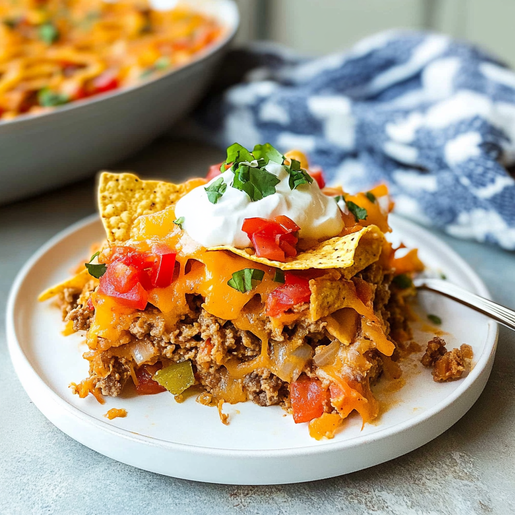 Crispy Doritos Casserole