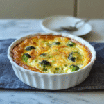 Crustless Broccoli Quiche 1