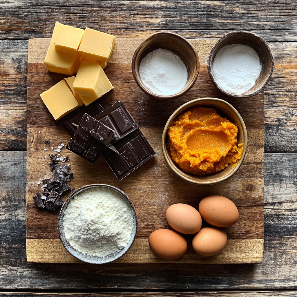 Dark Chocolate Pumpkin Tart 21 Dark Chocolate Pumpkin Tart ingredients