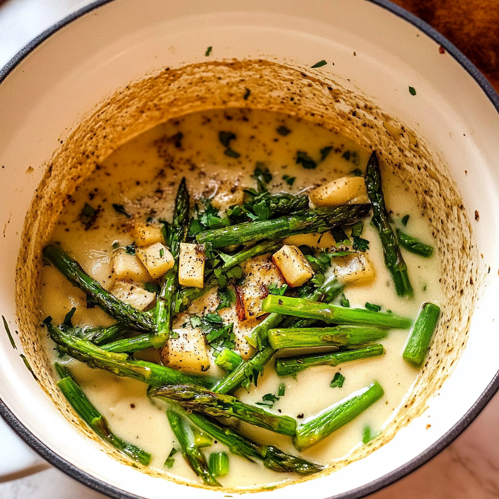 Easy Cream of Asparagus Soup