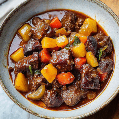Filipino Beef Stew 1