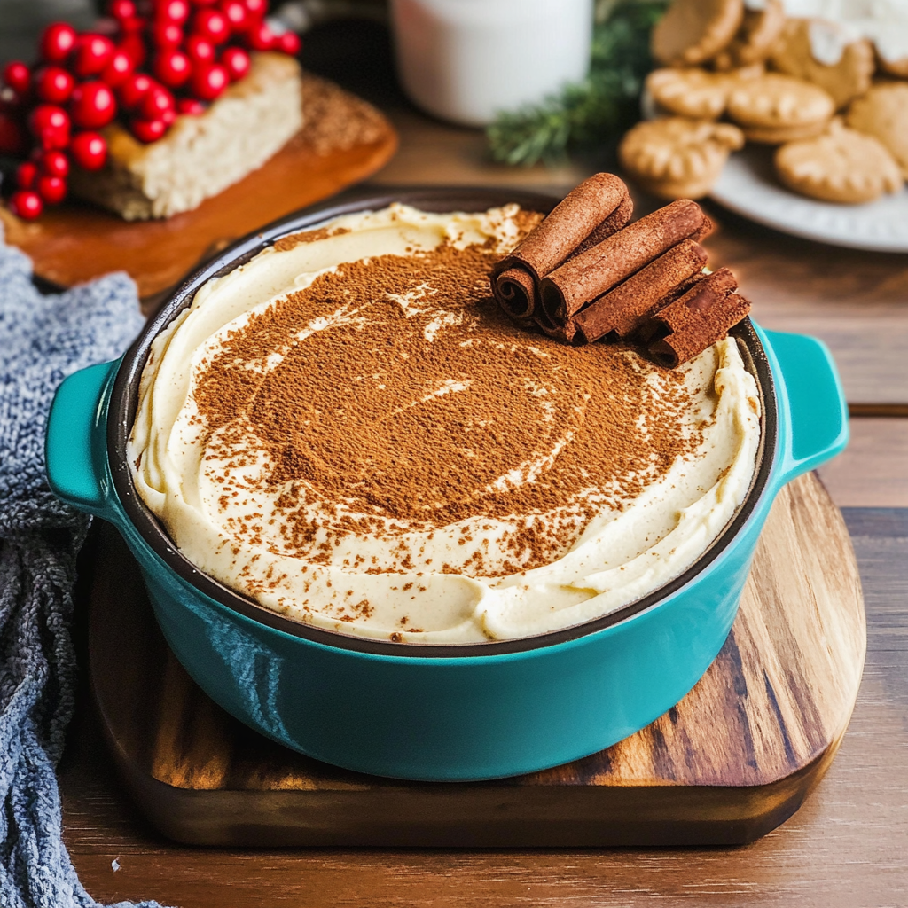 Gingerbread Cheesecake Dip
