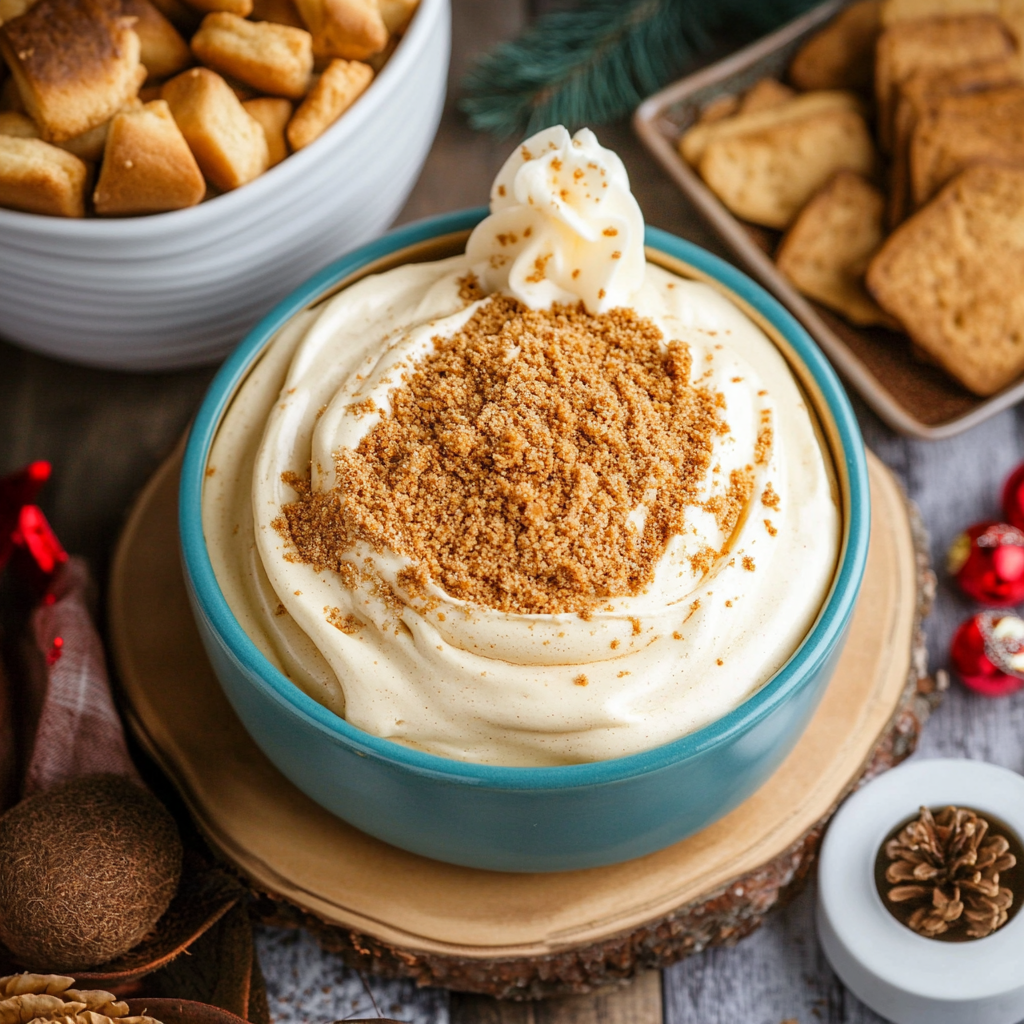 Gingerbread Cheesecake Dip