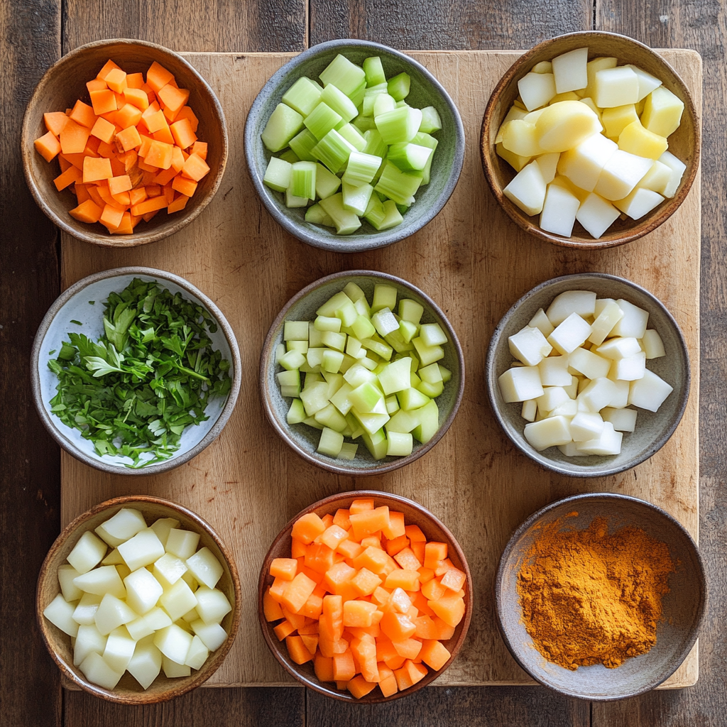 Golden Goddess Soup ingredients