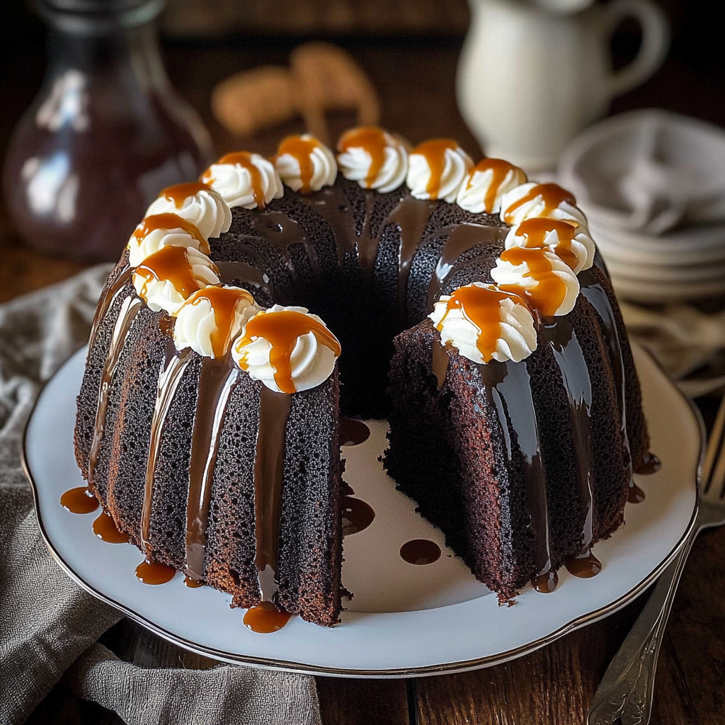 Guinness Chocolate Bundt Cake