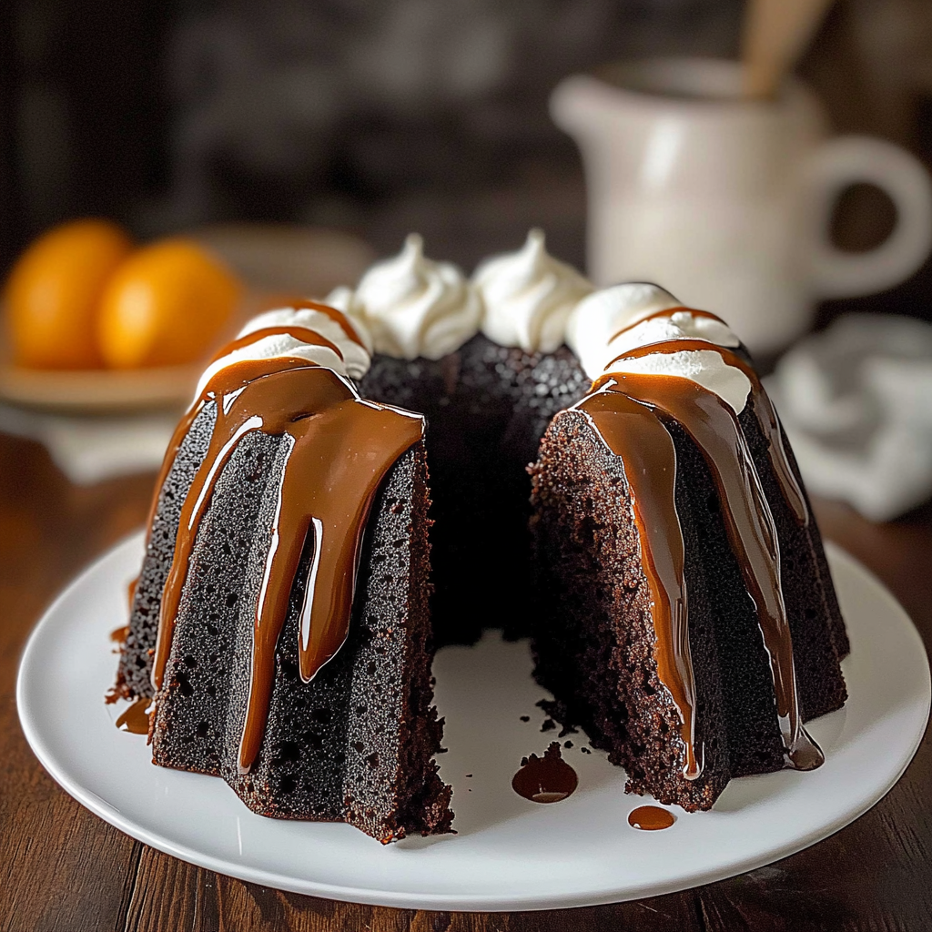 Guinness Chocolate Bundt Cake