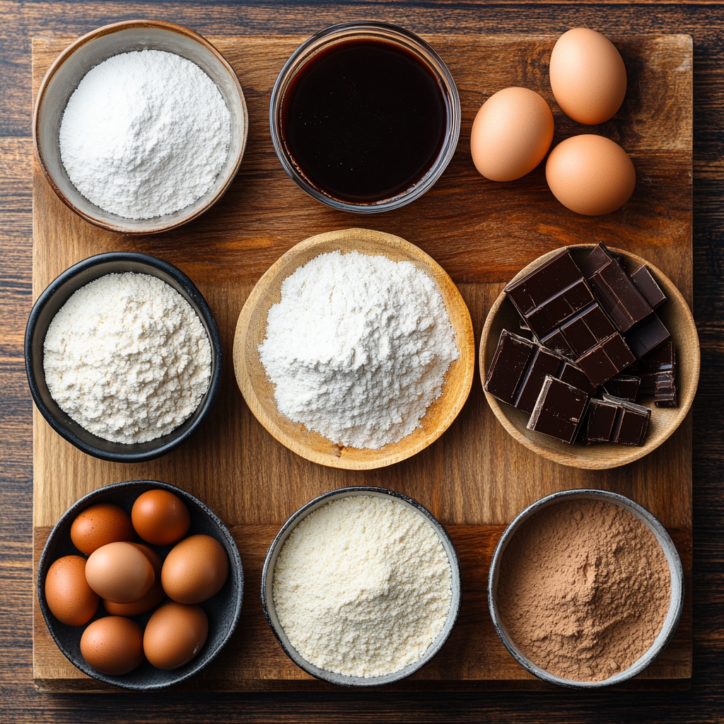 Guinness Chocolate Bundt Cake ingredients