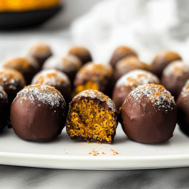 Healthy Pumpkin Truffles 1
