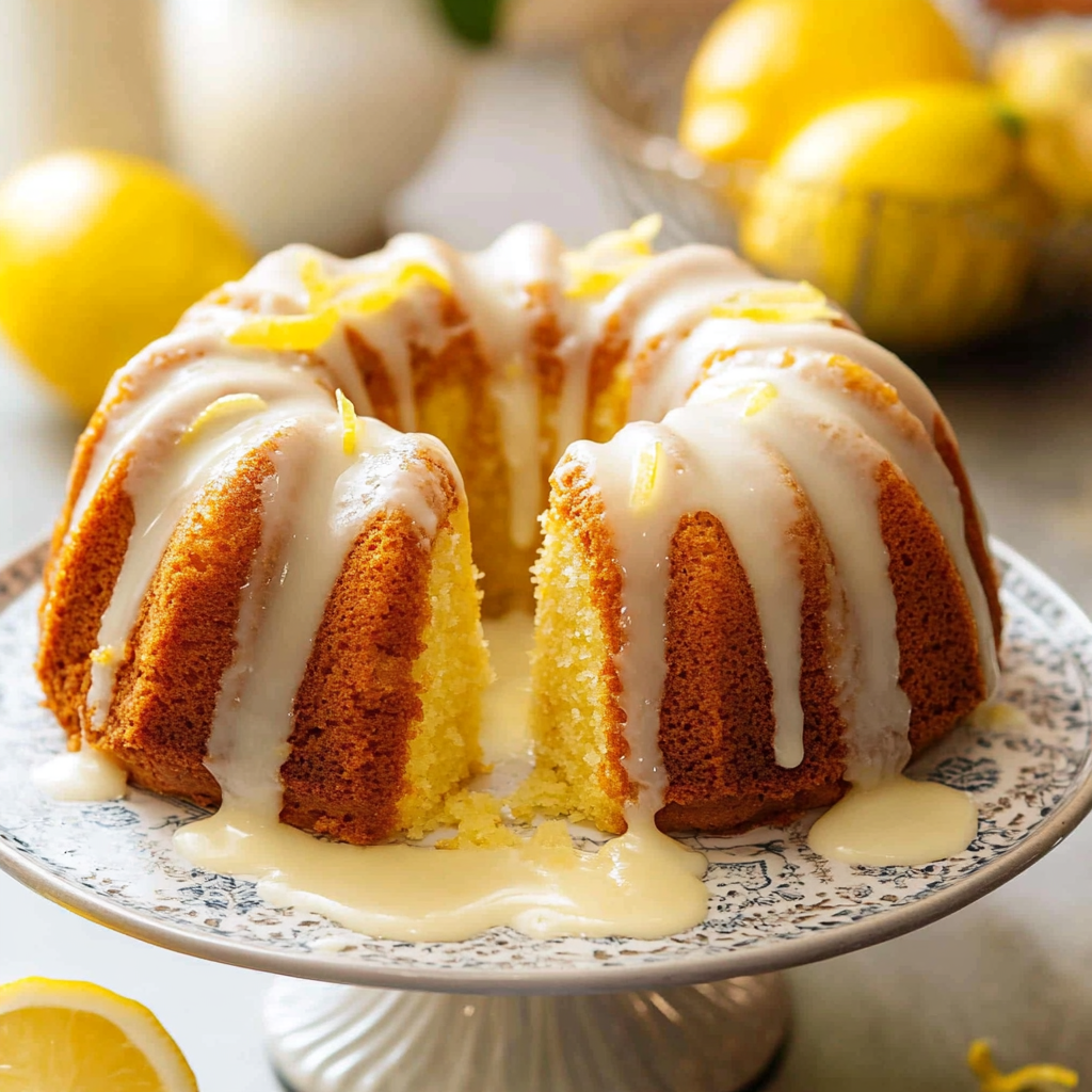 Lemon Bundt Cake 24 Lemon Bundt Cake