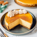 No Bake Pumpkin Cheesecake 1