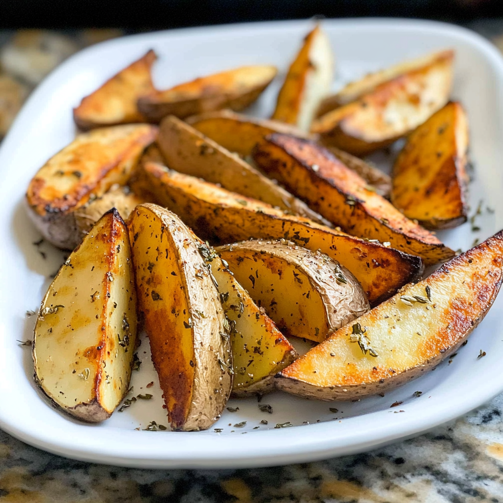Oven Baked Potato Wedges 1