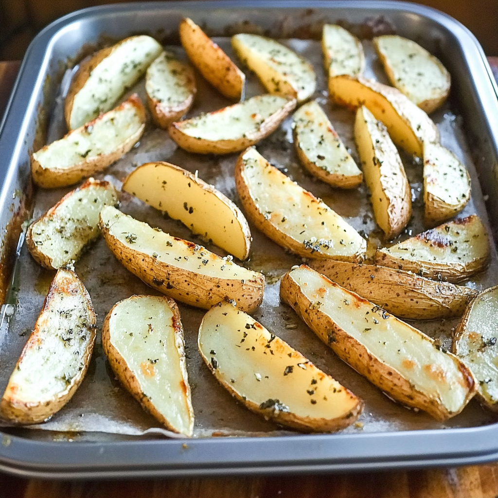 Oven-Baked Potato Wedges