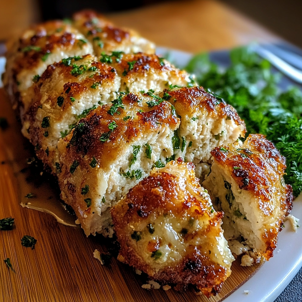 Parmesan Chicken Meatloaf