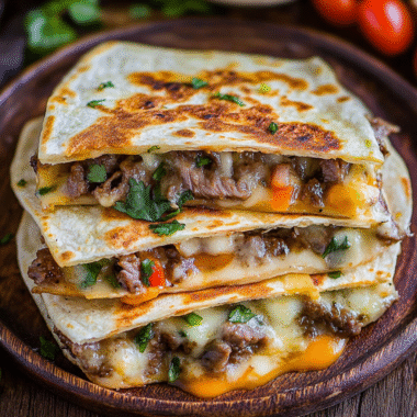 Philly Cheesesteak Quesadillas 1