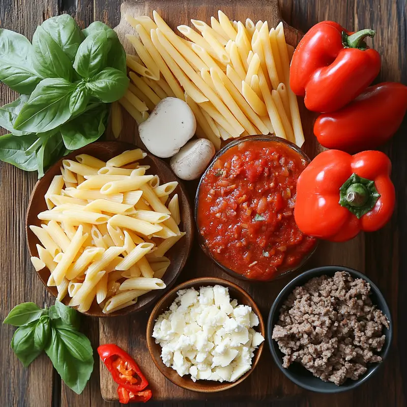 Pizza Casserole 23 Pizza Casserole ingredients