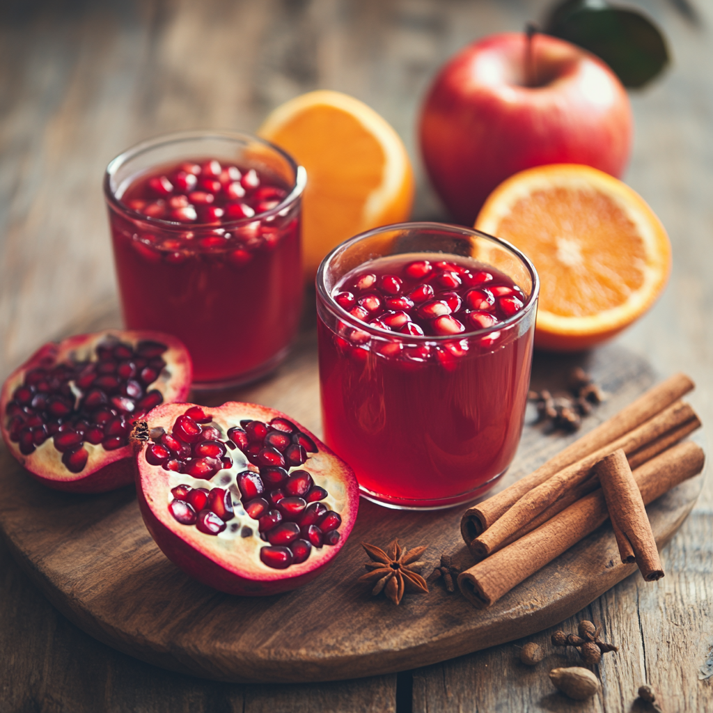Pomegranate Cider Punch ingredients