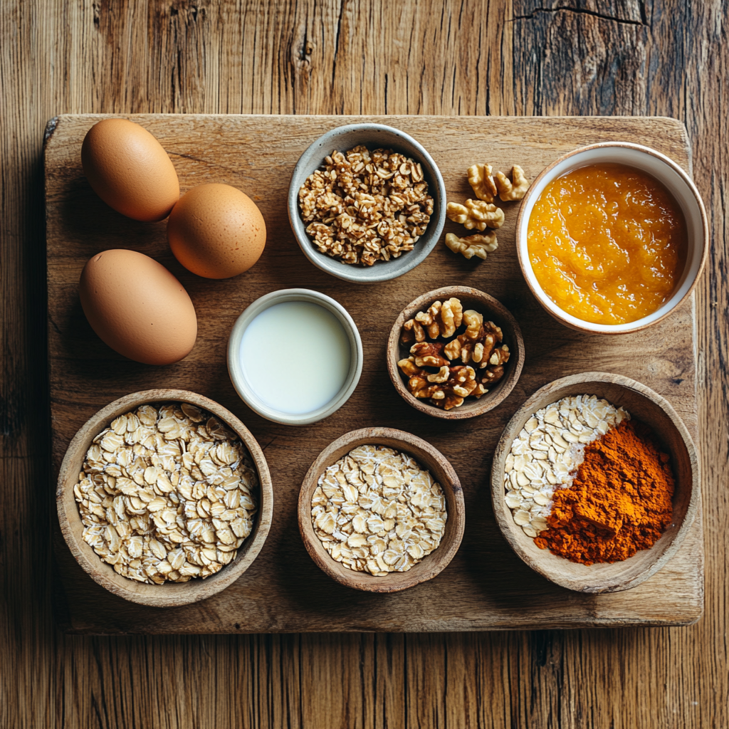 Pumpkin Baked Oatmeal 19 Pumpkin Baked Oatmeal ingredients