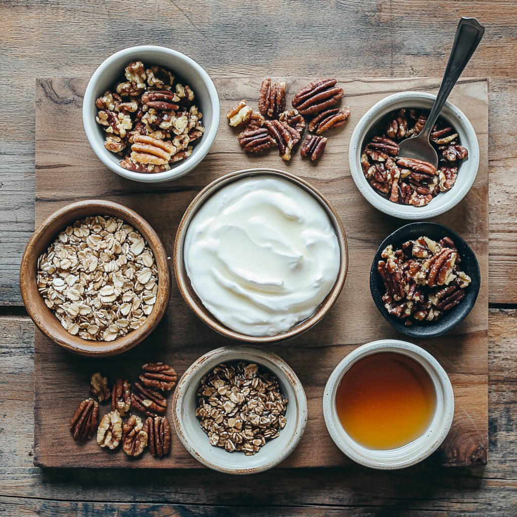 Pumpkin Pie Yogurt Bowl ingredients