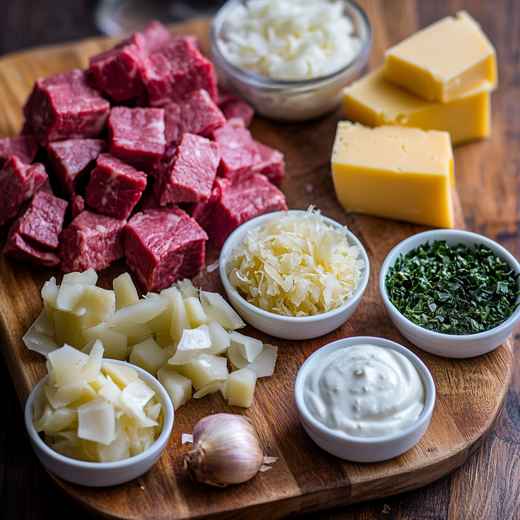 Reuben Soup ingredients