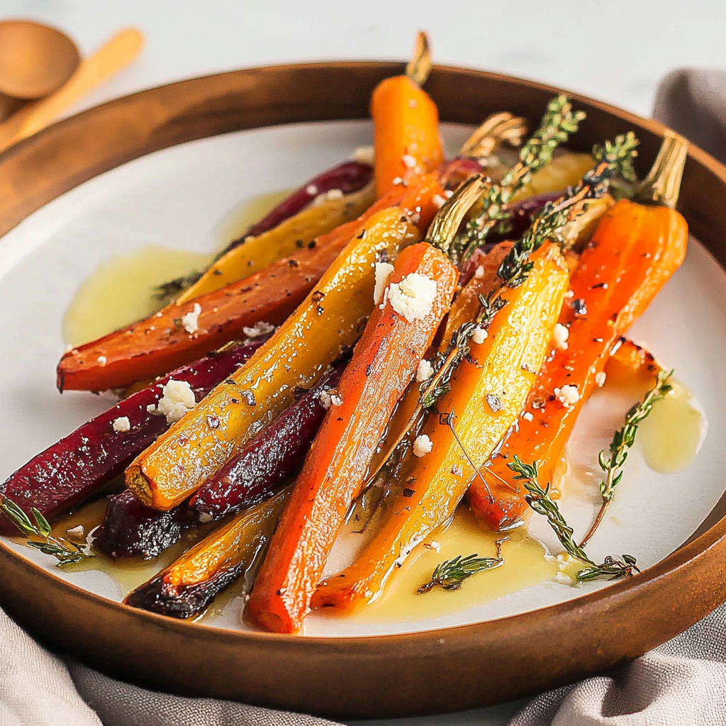 Roasted Rainbow Carrots 17 Roasted Rainbow Carrots