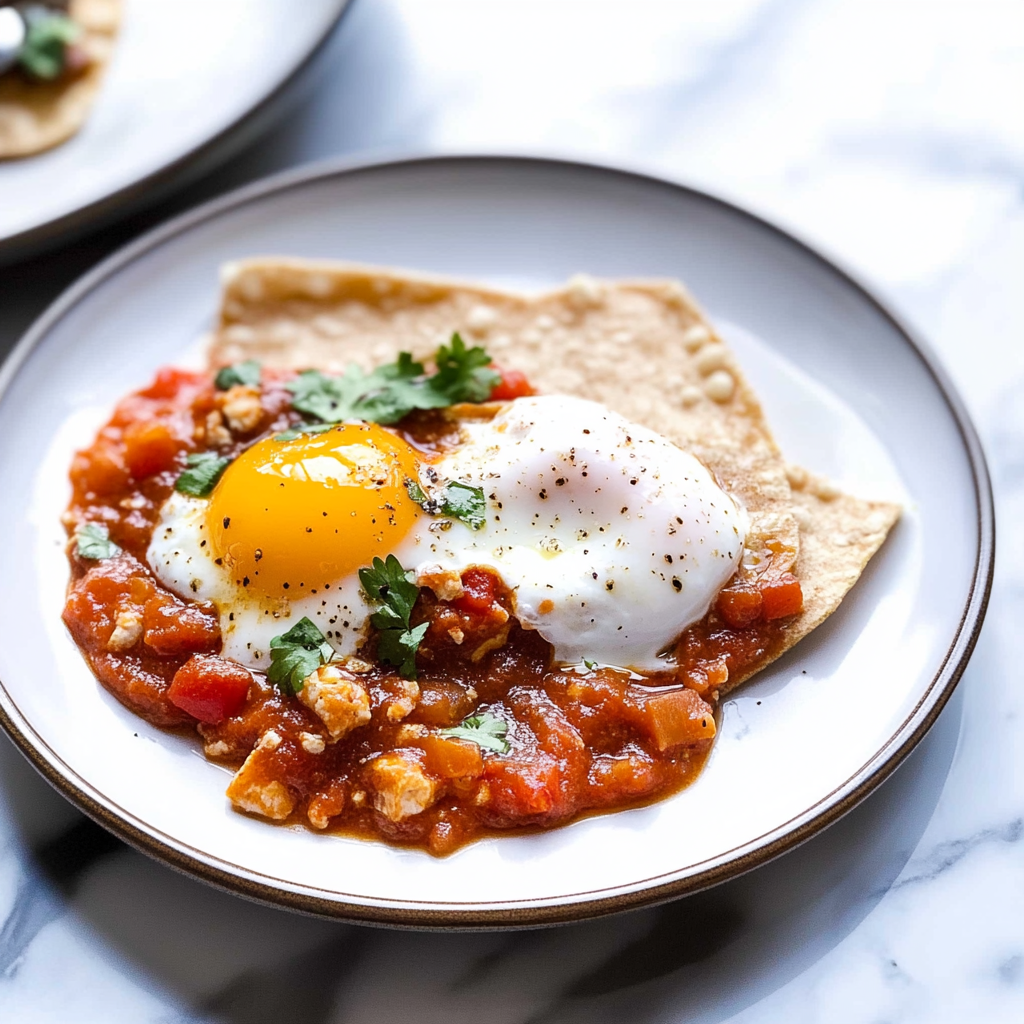 Shakshuka (Poached Eggs in Spicy Tomato Sauce)