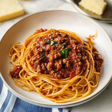 Spaghetti Meat Sauce 1 1