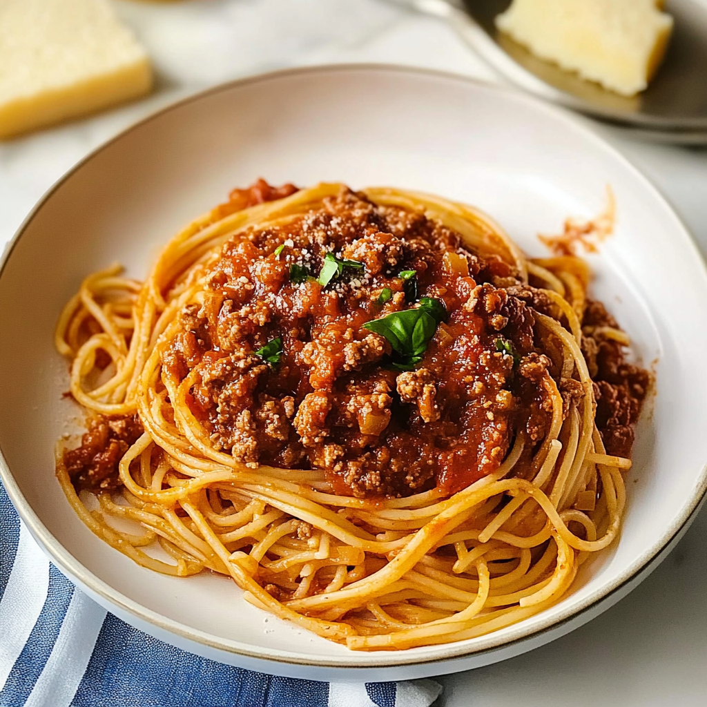 Spaghetti Meat Sauce 1 1