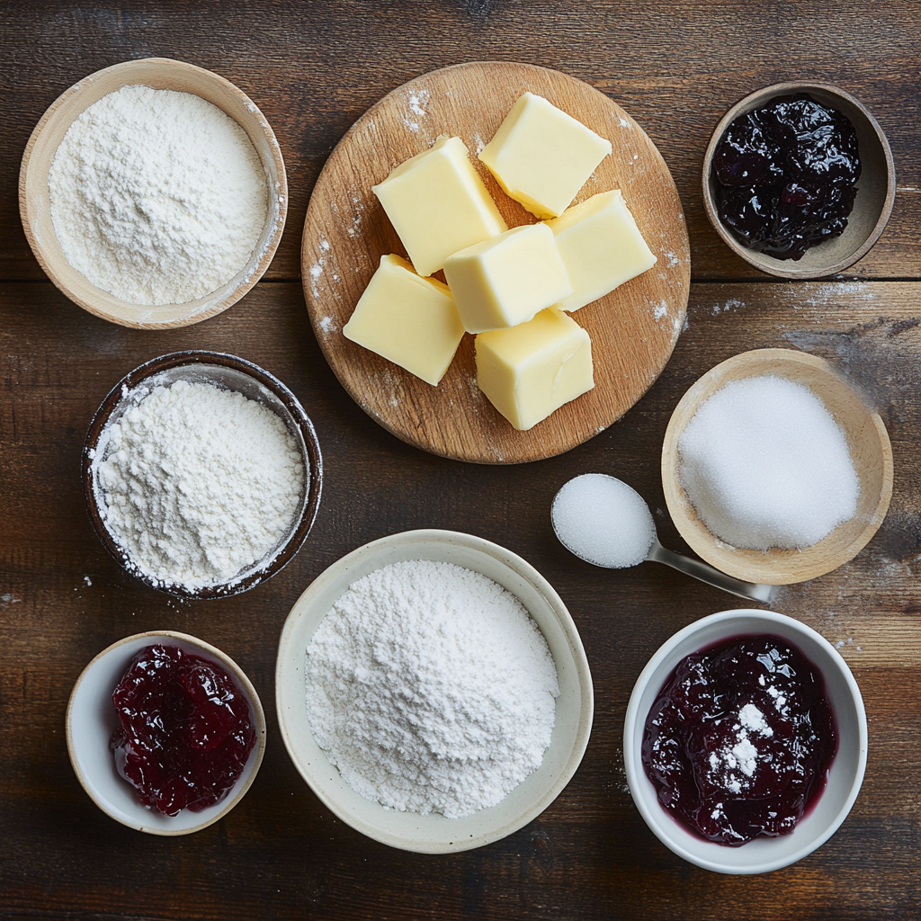 Sugar Plum Shortbread Cookies 20 Sugar Plum Shortbread Cookies ingredients